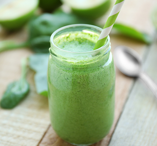 Smoothie Verde de Espinafre.